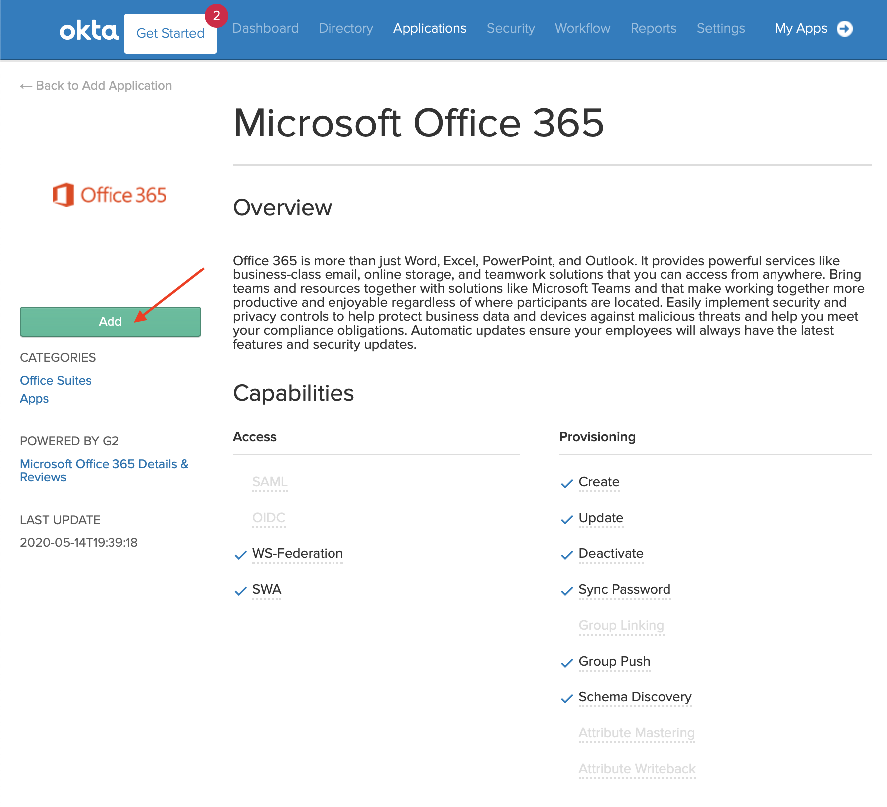 Okta as an Identity Provider for Azure Portal/Office 365